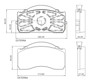 Imagen de PASTILLAS DE FRENO DEL/TRAS M-BENZ ACCELO 815/915/1016 2004